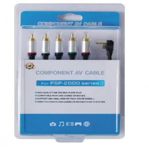 Cables Video-AV para PSP (por componentes)