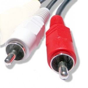 Cable RCA audio. 1.5 metros. (macho-macho)
