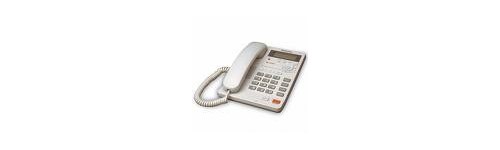 TELEFONO FIJO SOBREMESA CON TECLAS GRANDES PARA MAYORES, BLANCO, MANOS  LIBRES, 3 MEMORIAS DIRECTAS SPC 3294B