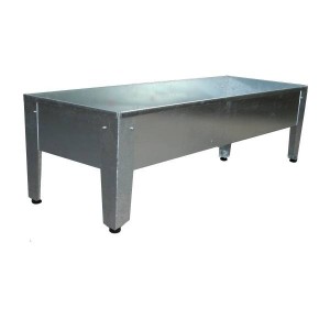 Mesa-balcón galvanizada de 40 (140x48x40cm)