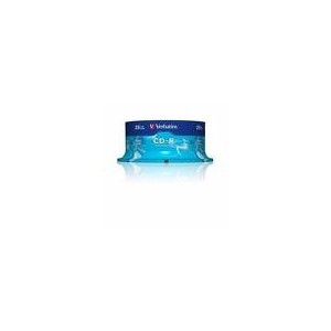 Tarrina  Verbatim CD-R - 25 unidades