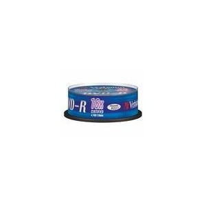 Tarrina Verbatim DVD+R  - 25 unidades