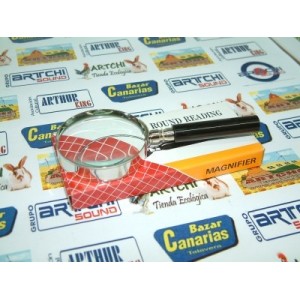 Lupa 2.5 " redonda. Mod. 9203