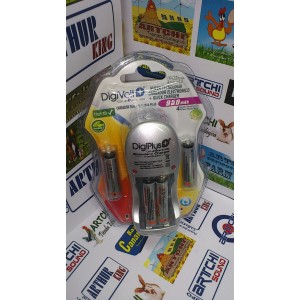 Cargador pilas + 4 baterias AA (1400 ma)