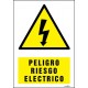 Cartel PELIGRO RIESGO ELECTRICO