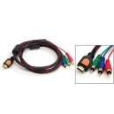 Conex. HDMI - componentes (RGB)