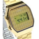 Reloj Casio dorado A168WG-9BWEF (rombos)