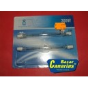 Duo Lampara halógena 300 w (R7x)