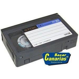 Cinta cámara Fuji VHS-C 30