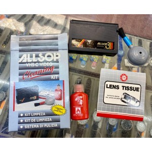 Cinta limpiadora camaras VHS-C allsop