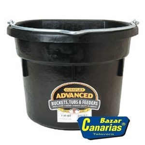 Cubo de Polietileno 8 Litros Negro
