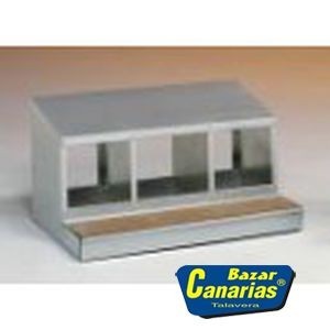 pack 2  Ponedero Gallinas 3 departamentos