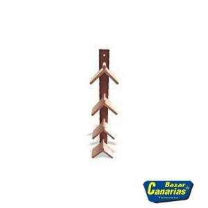 DORMIDERO MADERA PAJAROS
