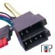 Conector ISO para autoradio -HEMBRA-