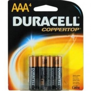 Blister 4 pilas AAA Duracell