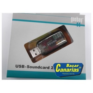 Tarjeta de Sonido USB (2.0) - REF. VAR019