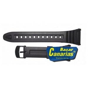 Correa Original Casio Negra - 10076822 (W-96H)