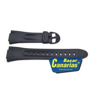 Correa Original Casio Negra - 10040373 (W-42H, W-43)