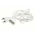 Prolongador sin toma de tierra (2 mts)