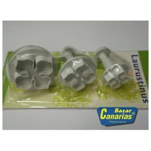 MOLDES FIMO, SCULPEY, CORTADORES DE FONDANT, FLORES