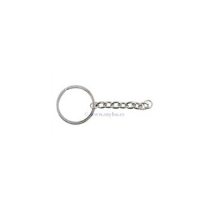 LLAVERO 33 MM CON CADENA, PACK 2 UDS