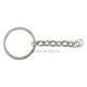 LLAVERO 33 MM CON CADENA, PACK 2 UDS