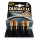 Blister 4 pilas A Duracell