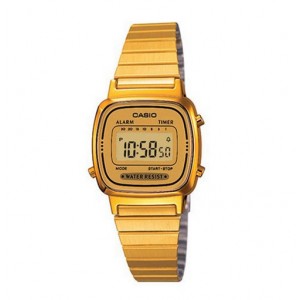Reloj CASIO Dorado LA670WEGA-9EF