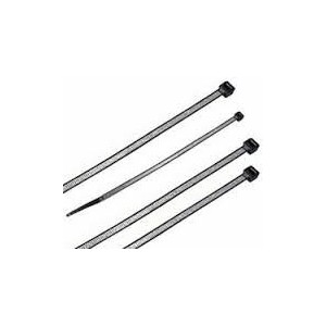 Blister Bridas 4x250 mm (25 unidades) NEGRAS