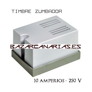 Timbre zumbador STWS60 - 10A - 250v