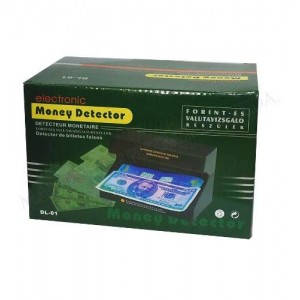 Detector de billetes falsos por luz ultravioleta - Sanda 318