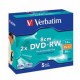 Caja 5 unidades Mini DVD-RW (8cm) 