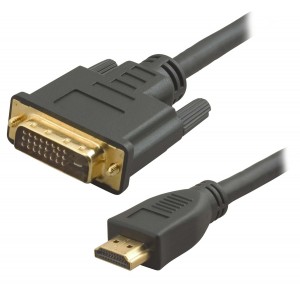 Cable HDMI-DVI (2 metros)