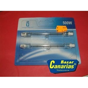 Duo Lamparas halógenas 150 w (R7x)