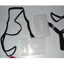 Funda acreditaciones de goma (105x74mm)