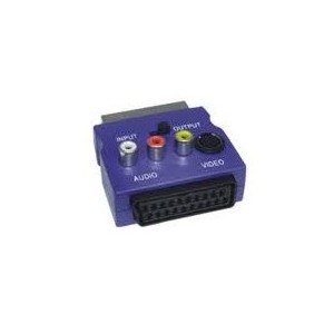 Adaptador Euroconector 3rca/h Y S-vhs Extrastar