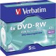 Caja 5 unidades DVD-RW Verbatim
