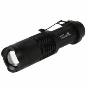 Mini Linterna LED UltraFire Cree Negro (180 lm)