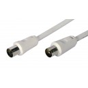 Cable de antena Blanco -1.5 mts.