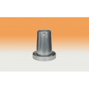 Tolva galvanizada aves 10 kg (Código: 11110)