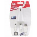 Cargador Coche MicroUSB+MiniUSB 5V 2000mAh CUSB068