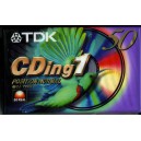Cinta virgen de audio TDK D60 