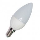 Lámpara vela LED- E14 - 5W mate
