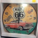 Reloj de pared años sesenta (coche americano)