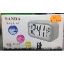 Reloj despertador digital SANDA SD-4018