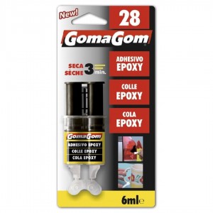 Pegamento GomaGom epoxi (doble componente) 6ml  - n.28
