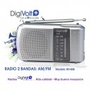 Digivolt Radio Am/Fm Mini Horizontal RD-808