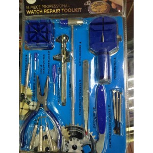 Set profesional herramientas relojero (16 piezas) -7179