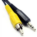Cable video jack 2.5 (stereo) a RCA
