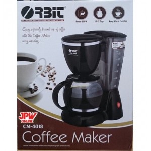 Cafetera electrica 10-12tazas Orbit CM-4018